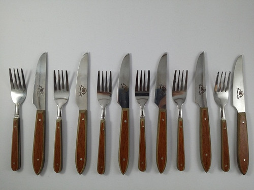 کارد و چنگال میوه خوری چوبی