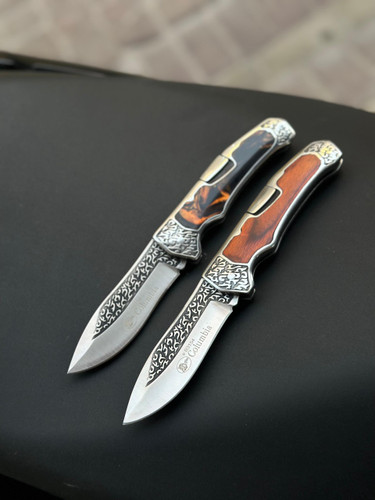 چاقوی کلمبیا گلدار